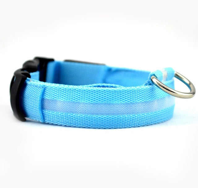 Nylon LED Pet Collar